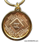 mhkt- Medallion Holder Key Chain
