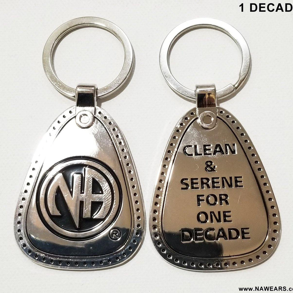 NAWEARS, Narcotics Anonymous Gifts, Metal Gold Multiple Year Tag – nawears