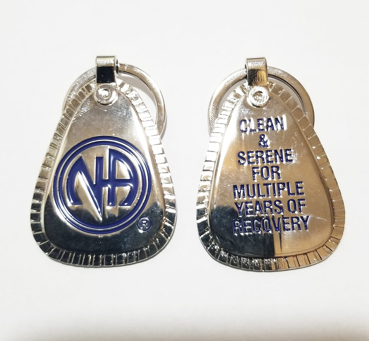 Metal  NA Multiple Year Clean Key Chain