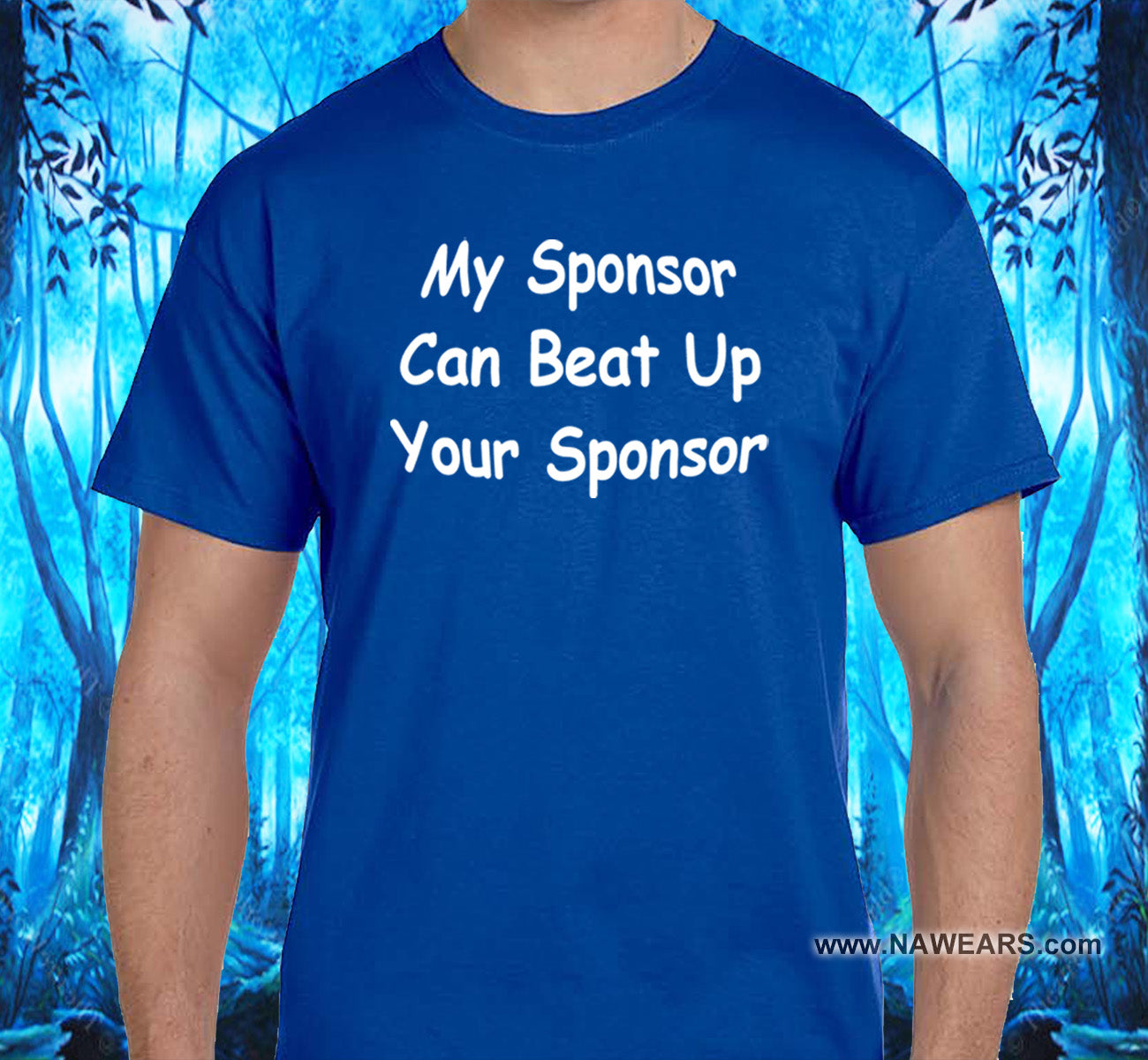 NA Shirts, Narcotics Anonymous Shirt, MY SPONSOR CAN Tee – nawears