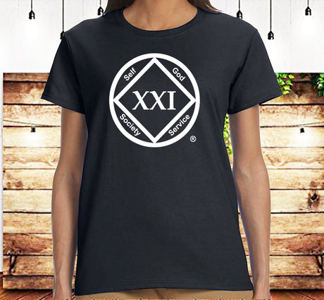 Personalized Large Service Symbol  Tee
