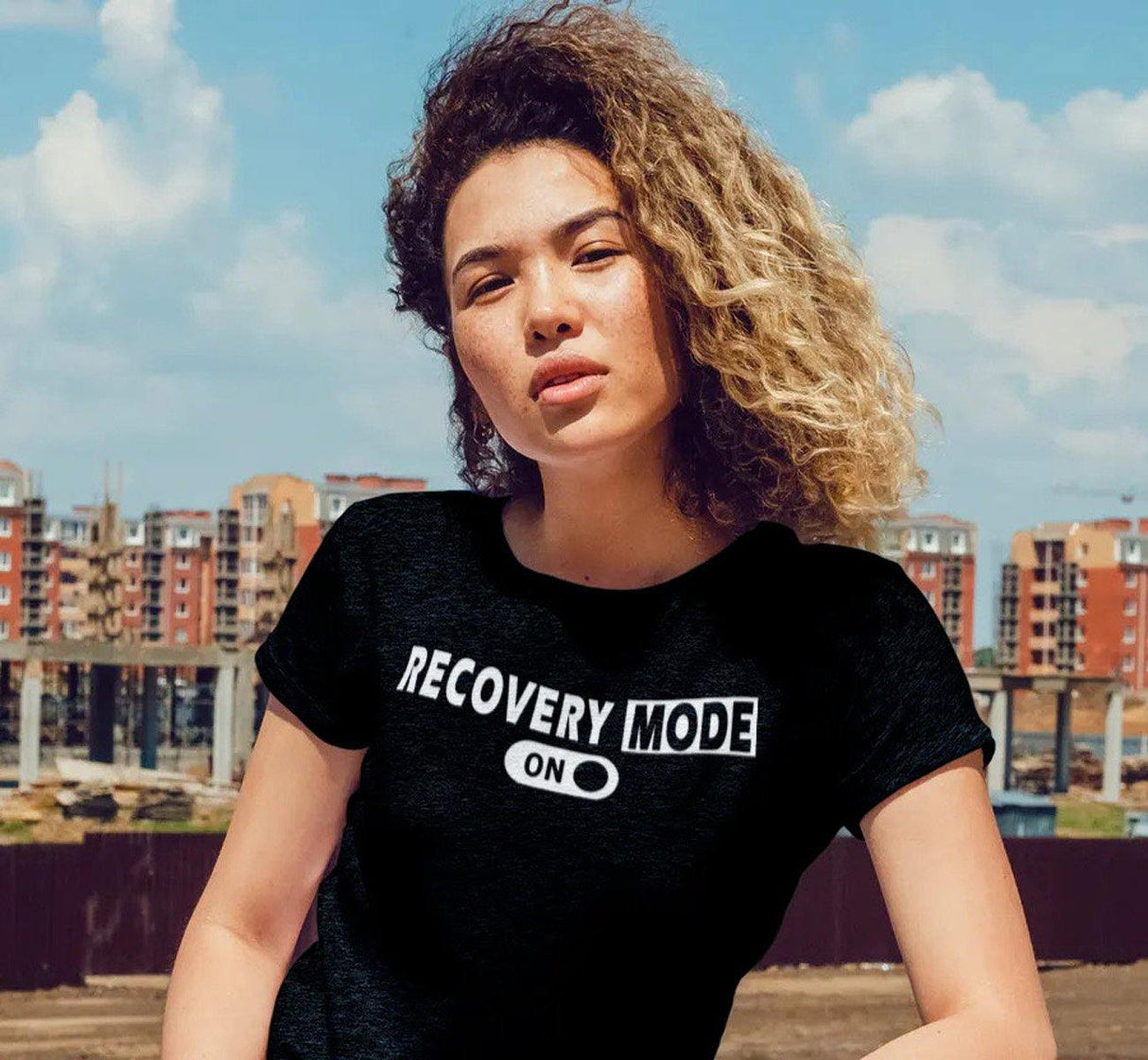 ldTs- Recover Mode On - Ladies T's - nawears