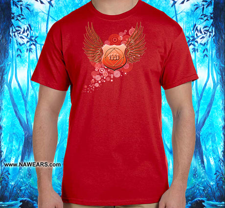 Red Flying Shield Tee