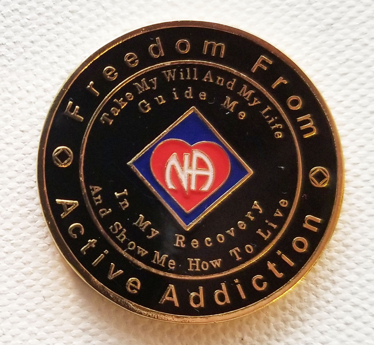 NA Recovery Medallion - Blue