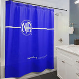 NA Basic Text Shower Curtains