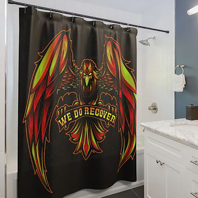 We Do Recover Eagle Shower Curtains