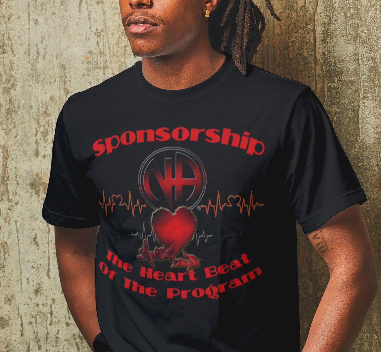 Sponsorship - The Heart Beat  dtg Tee
