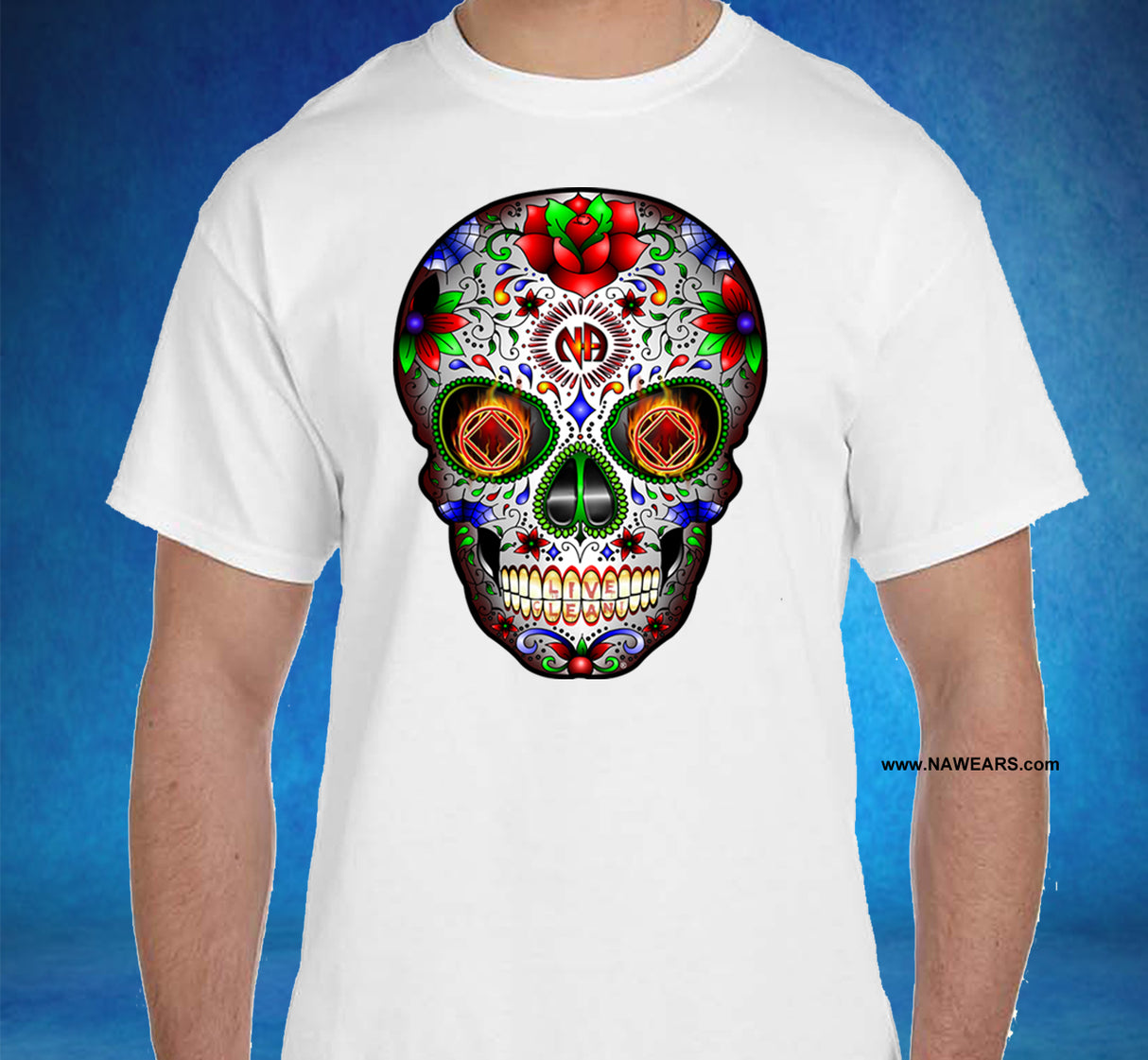 NA Sugar Skull dtg Tee