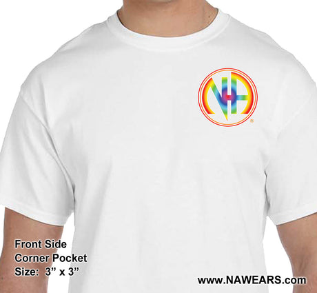 NA Rainbow Symbol Tee