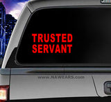 Win Decal - Trusted Servant Decals