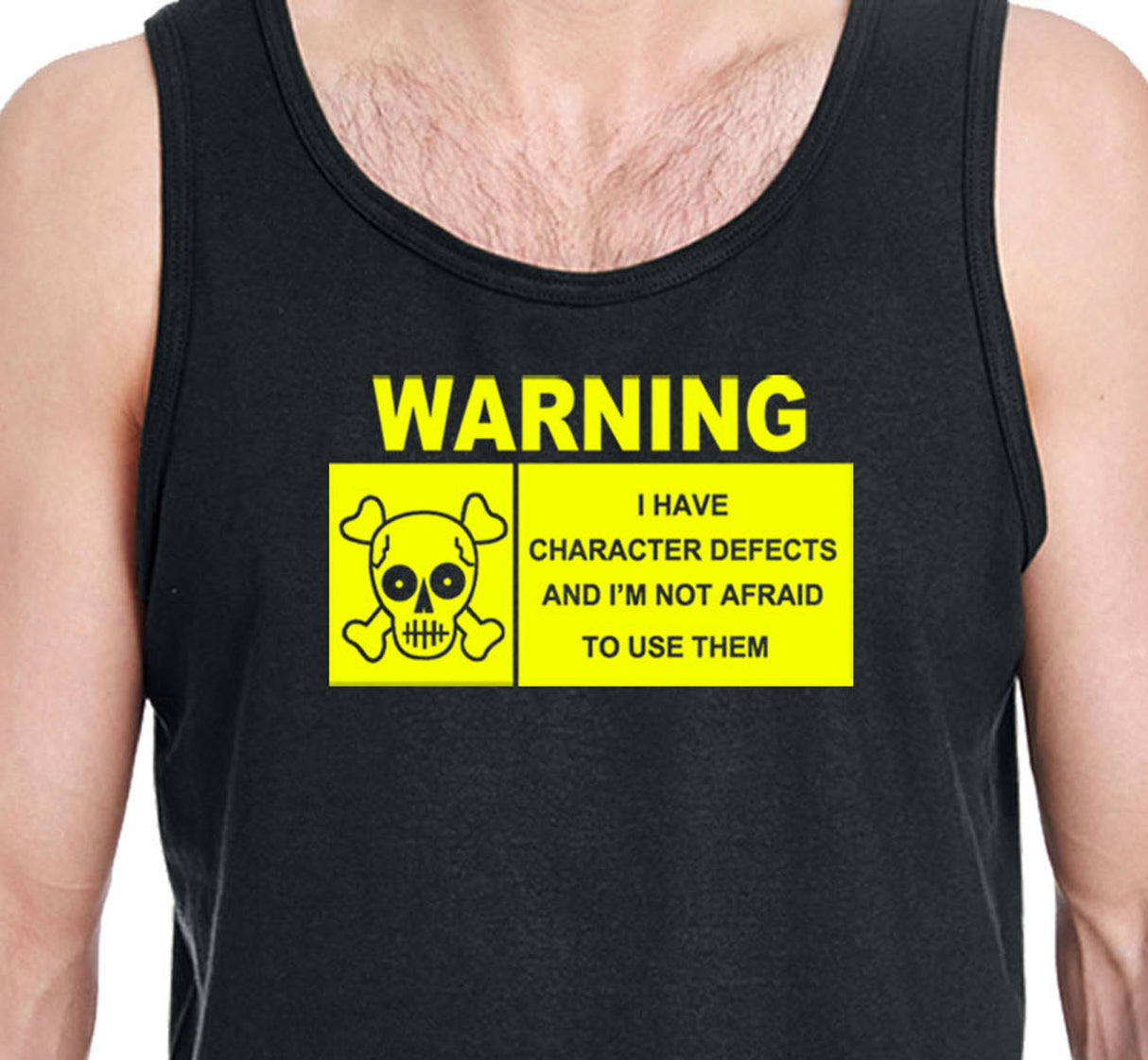 WARNING I HAVE DEFECTS Unisex  Tank Tops