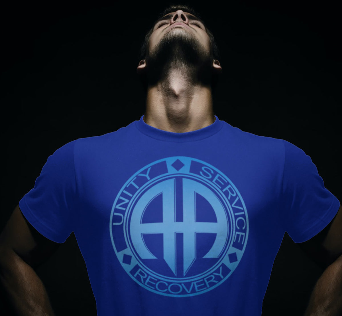 Unit Service Recovery AA Shirt, Alcoholics Anonymous Tee, AA UNITY SERVICE RECOVERY T-shirt ...