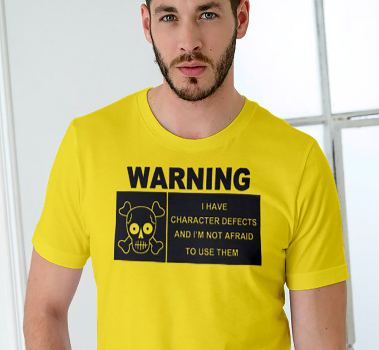 WARNING I HAVE DEFECTS T-shirt