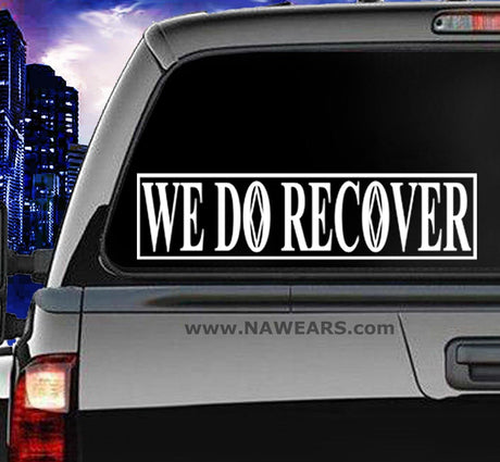 Win Decal - We Do Recover Decals - nawears