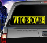 Win Decal - We Do Recover Decals - nawears