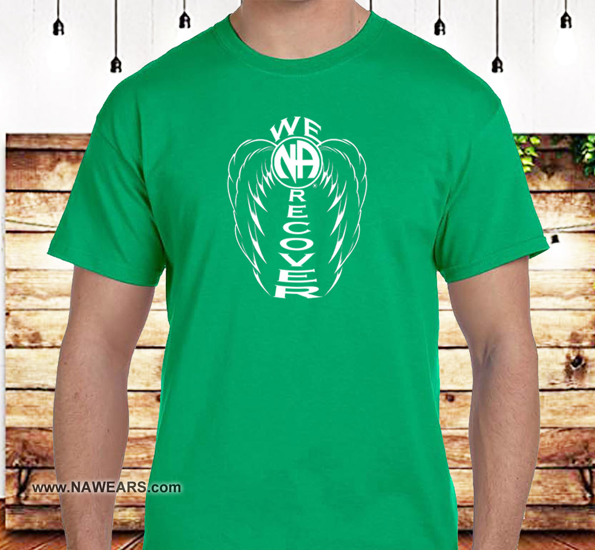 We Do Recover  Wings Tee