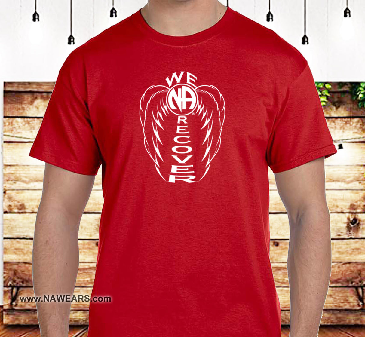 We Do Recover  Wings Tee