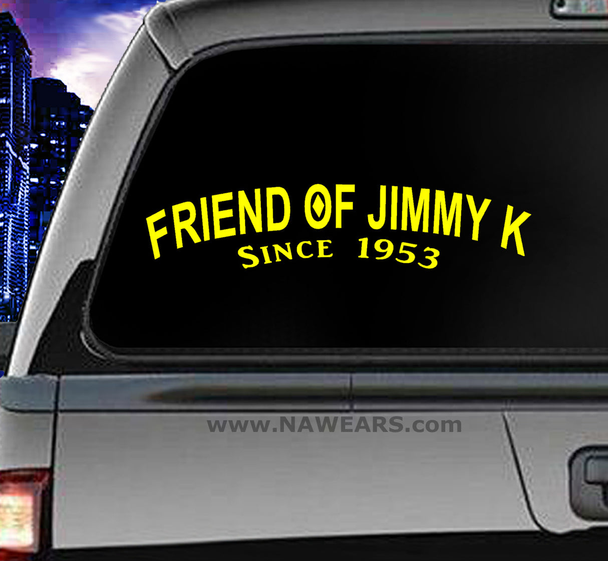 Win Decal - Friend Of Jimmy K