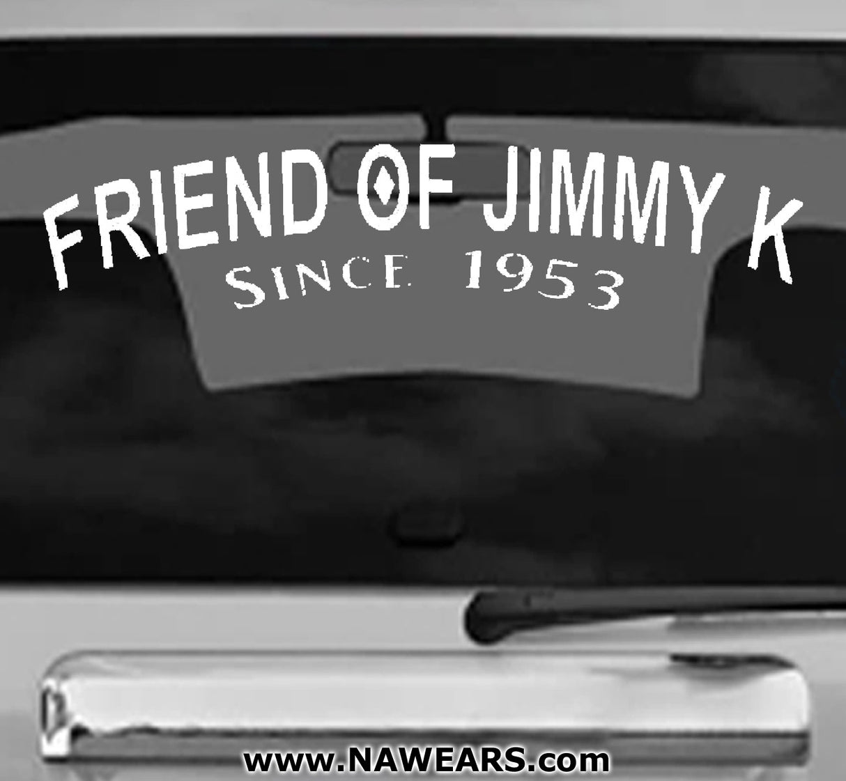 Win Decal - Friend Of Jimmy K