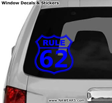 Win Decal - AA Rule 62 - nawears