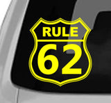 Win Decal - AA Rule 62 - nawears