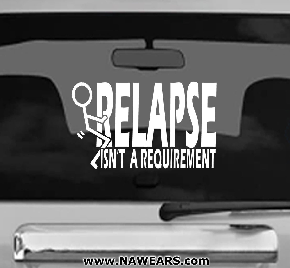 Win Decal - Relapse Isn't Requirement