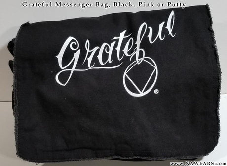 Bag- GRATEFUL Messenger Bag - Color Options - nawears