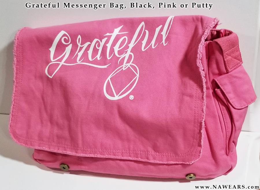 Bag- GRATEFUL Messenger Bag - Color Options - nawears
