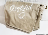 Bag- GRATEFUL Messenger Bag - Color Options - nawears