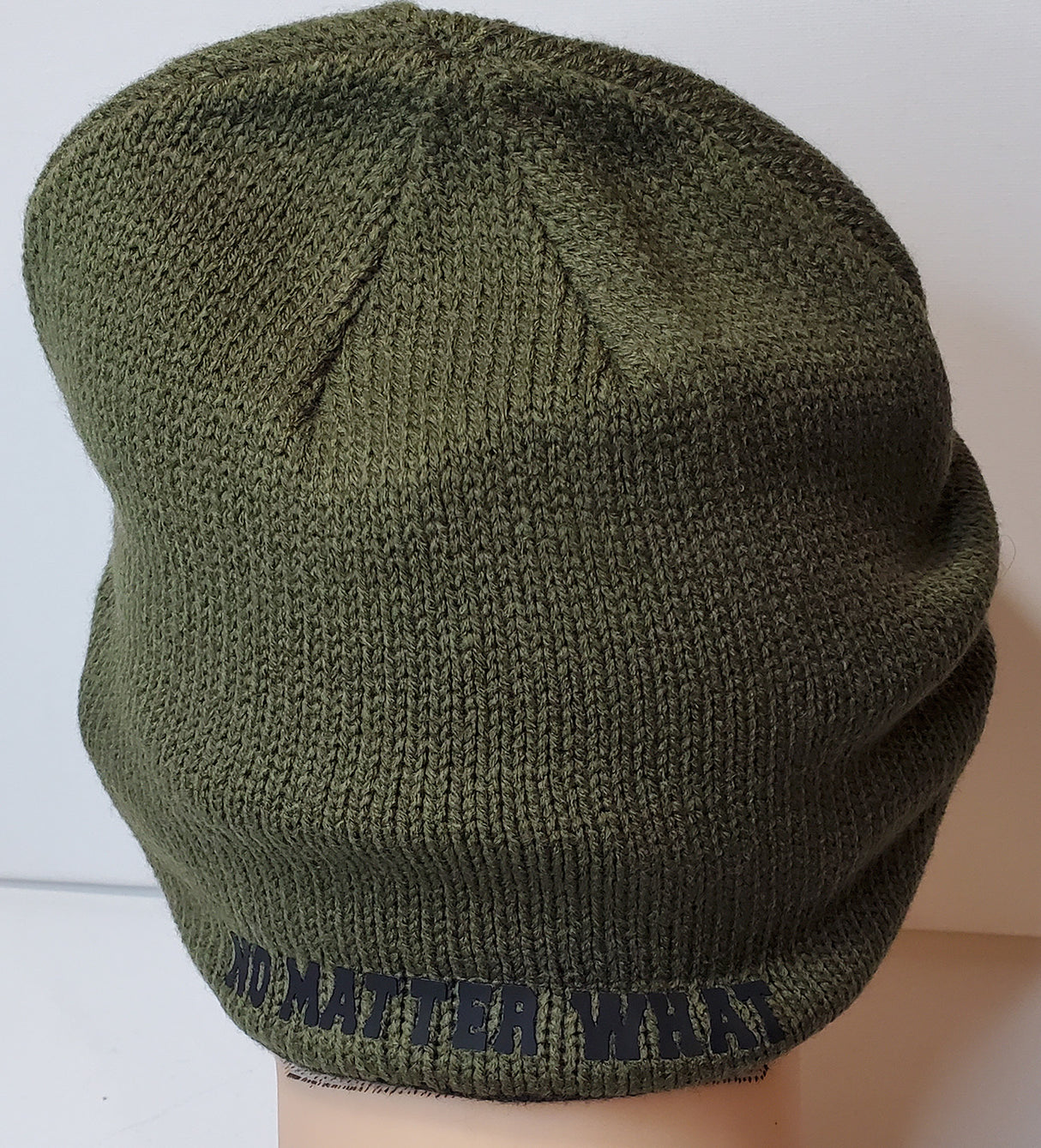 hg beanie - Olive Green Beanie With Symbol