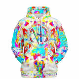 Splattered Symbol AOP Hoodie