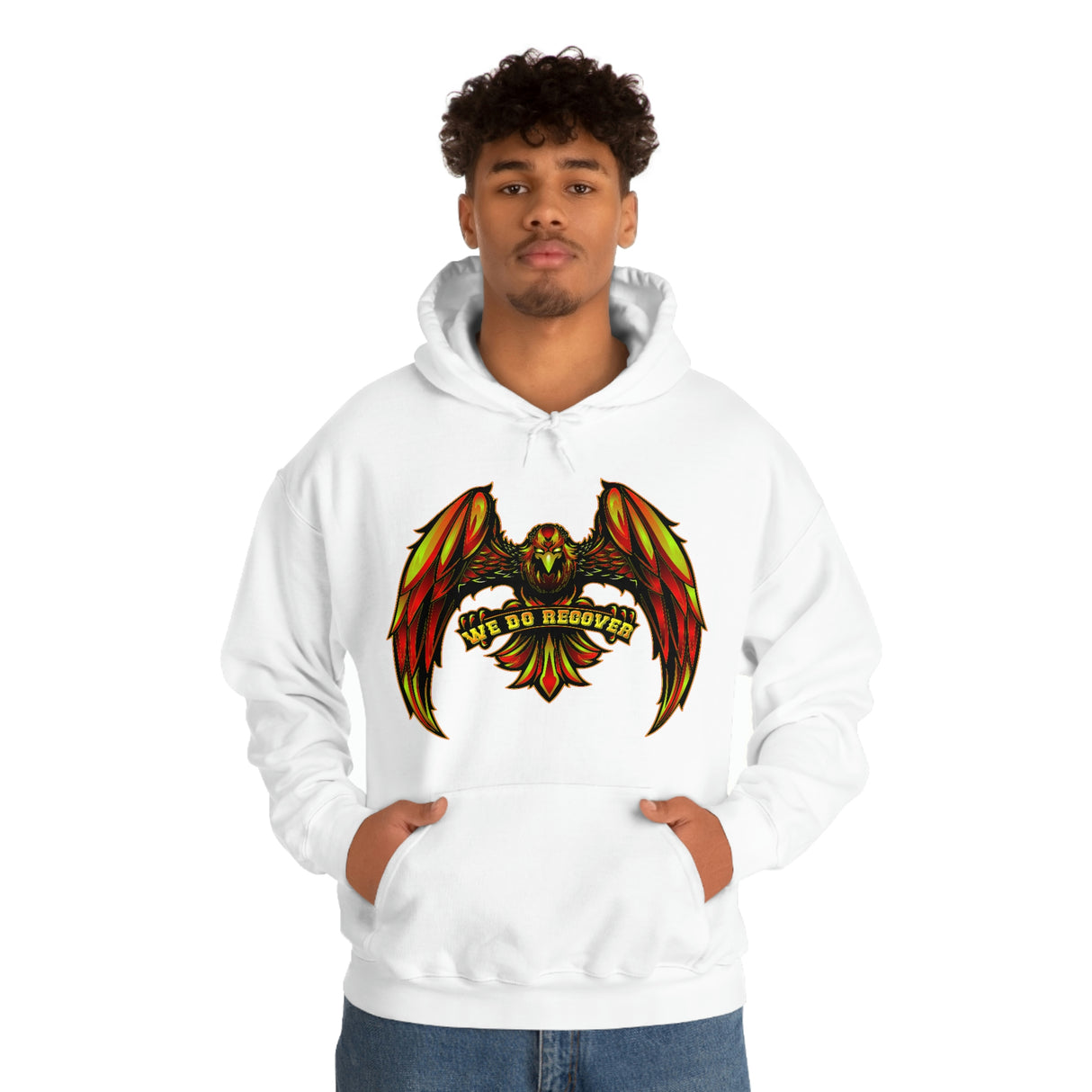 We Do Recover Eagle dtg Hoodie