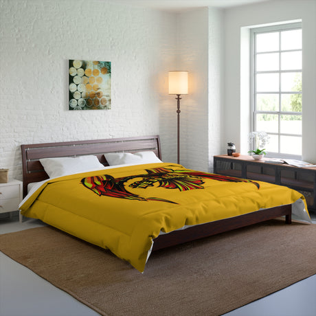 We Do Recover Eagle Yellow Comforter