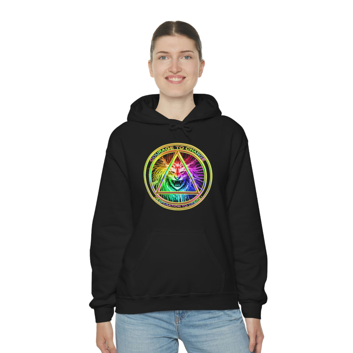 AA Courage To Change dtg Hoodie