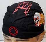 hg - Red Service Symbol Skull Cap