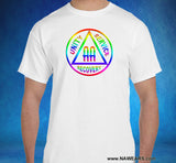 AA Rainbow Double Symbol dtf Tee