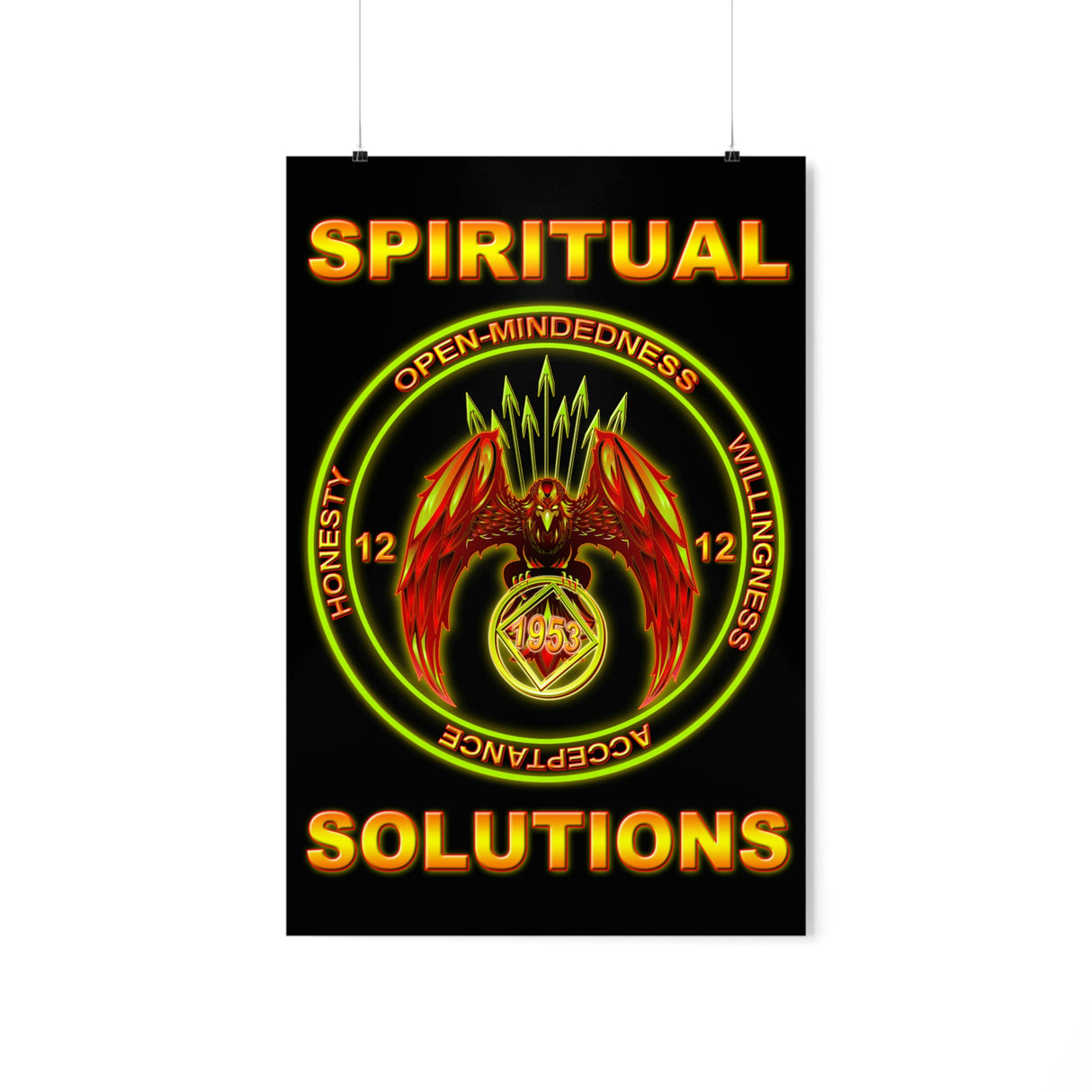 Spiritual Solutions Vertical Posters