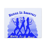 Women In Recovery Polyester Canvas
