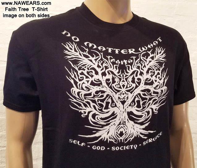 Faith Tree - T-shirt - nawears