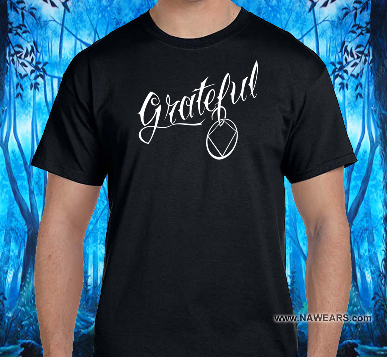 Narcotics Anonymous GRATEFUL SS/LS T-Shirt - Free Shipping