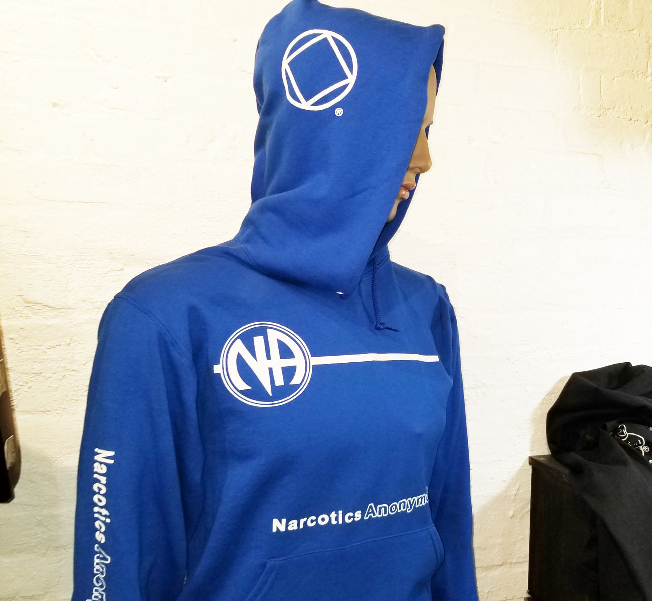 Basic 2024 blue hoodie