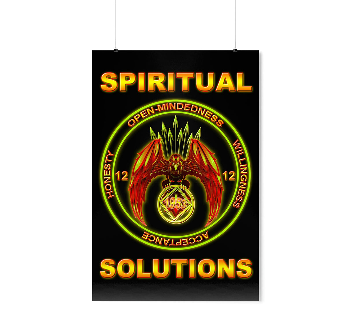 SPIRITUAL SOLUTIONS Vertical Posters