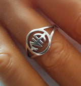 ring02, Sml NA Symbol Ring