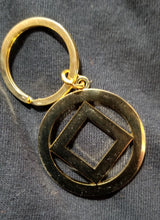 mkt- Gold Service Symbol Key Chain