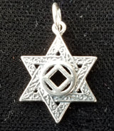 ssj009- Star With NA Symbol Pendant