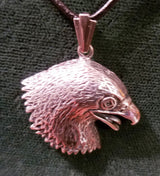 ssj013- Eagle w/ NA Symbol Pendant